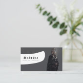 Carte De Visite Psychique Moyen et Clairvoyant (Debout devant)