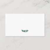 Carte de visite psycho-thérapeute moderne Eucalypt (Dos)