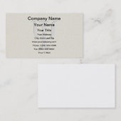 Carte De Visite Psychologie (Devant / Derrière)