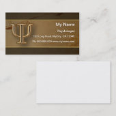 Carte De Visite Psychologie (Devant / Derrière)