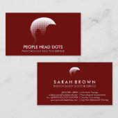 Carte De Visite Psychologie Clinique Bourgogne (Devant / Derrière)