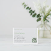Carte De Visite Psychologist (Debout devant)
