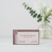 Carte de visite psychologue (Debout devant)