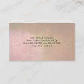 Carte de visite psychologue (Dos)