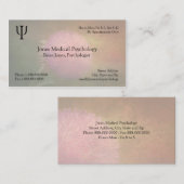 Carte de visite psychologue (Devant / Derrière)