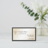 Carte de visite psychologue (Debout devant)