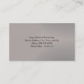 Carte de visite psychologue (Dos)