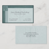 Carte de visite psychologue (Devant / Derrière)