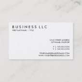 CARTE DE VISITE PSYCHOLOGUE (Dos)