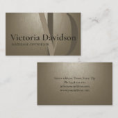 Carte De Visite Psychologue Conseiller matrimonial Audacieux Initi (Devant / Derrière)