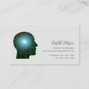 Carte De Visite Psychologue & Conseiller Unique