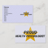 Carte De Visite Psychologue de la Santé Fière (Devant / Derrière)