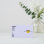 Carte De Visite Psychologue de la Santé Fière (Debout devant)