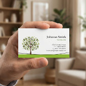 Carte De Visite Psychologue - Elegant Wish Tree