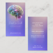 Carte De Visite Psychologue / Neurologue (Devant / Derrière)