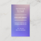 Carte De Visite Psychologue / Neurologue (Dos)