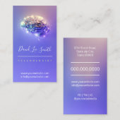 Carte De Visite Psychologue / Neurologue (Devant / Derrière)