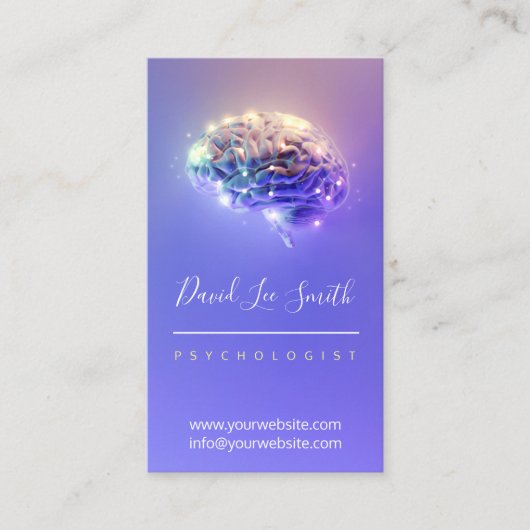 Carte De Visite Psychologue / Neurologue (Devant)