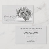 Carte De Visite Psychologue / Neurologue (Devant / Derrière)