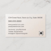 Carte De Visite Psychologue / Neurologue (Dos)