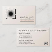 Carte De Visite Psychologue / Neurologue (Devant / Derrière)