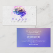 Carte De Visite Psychologue / Neurologue (Devant / Derrière)