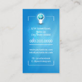 Carte De Visite Psychologue / Neurologue (Dos)