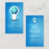 Carte De Visite Psychologue / Neurologue (Devant / Derrière)