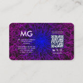 Carte De Visite Psychologue neuroscientifique moderne (Dos)