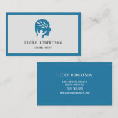 Carte De Visite Psychologue Psychiatre Conseiller (Devant / Derrière)