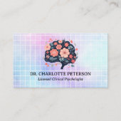 Carte De Visite Psychologue Psychothérapie Conseiller (Devant)