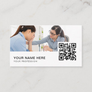 Carte De Visite psychologue QR Code