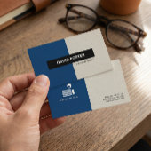 Carte De Visite Psychologue - Simple Élégant Chic