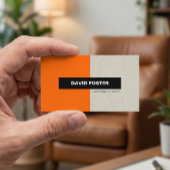 Carte De Visite Psychologue - Simple Élégant Style