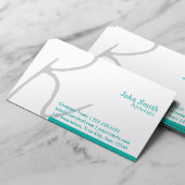 Carte De Visite Psychologue Stylish Script Monogramme