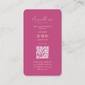 Carte De Visite Psychologue Thérapeutique Moderne Santé Mentale Ro (Dos)