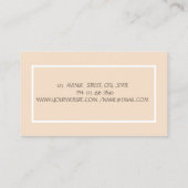 Carte De Visite Psychologue Thérapeutique Zen Stones Coucher de so (Dos)