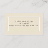 Carte De Visite Psychologue Thérapiste Zen Stones, Instructeur de  (Dos)