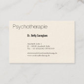 Carte De Visite Psychologues (Devant)