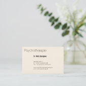Carte De Visite Psychologues (Debout devant)