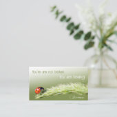 Carte De Visite Psychologues et entraîneurs en santé mentale motiv (Debout devant)