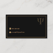 Carte De Visite Psychology Business Card (Dos)