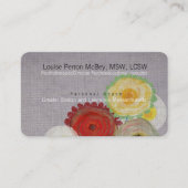 Carte De Visite Psychothérapeute Clinique Psychoéducative (Devant)