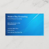 Carte De Visite Psychothérapeute Conseil familial (Devant)