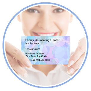 Carte De Visite Psychothérapeute de conseil familial
