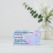 Carte De Visite Psychothérapeute du counseling familial (Debout devant)