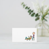 Carte De Visite Psychothérapie Conseil et thérapie (Debout devant)