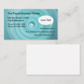 Carte De Visite Psychothérapie de la santé mentale moderne (Devant / Derrière)