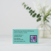 Carte De Visite Psychothérapie moderne Santé mentale (Debout devant)