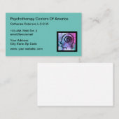 Carte De Visite Psychothérapie moderne Santé mentale (Devant / Derrière)